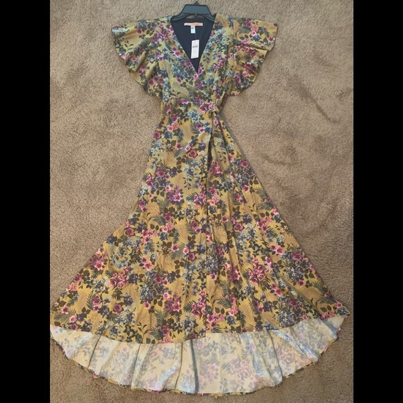 Anthropologie Dresses & Skirts - Anthropology, maxi, wrap dress NWT